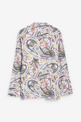 Abstract Printed Night Suit For Women