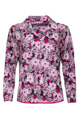 Multi Color Digital Abstract Printed loungewear/Nightsuit For Women With Pants.