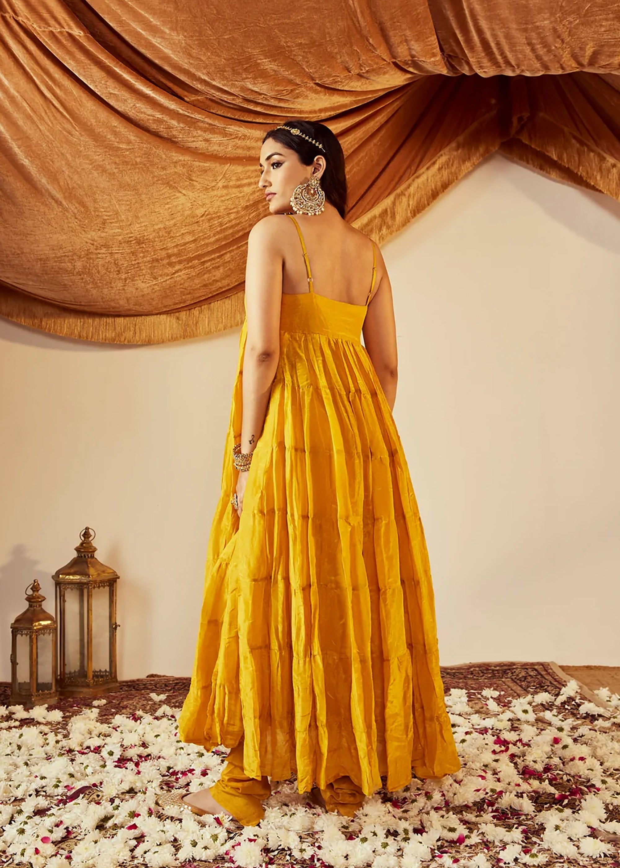 Stunning Yellow Art Silk Kurta Set: Perfect for Festive Elegance & Comfort