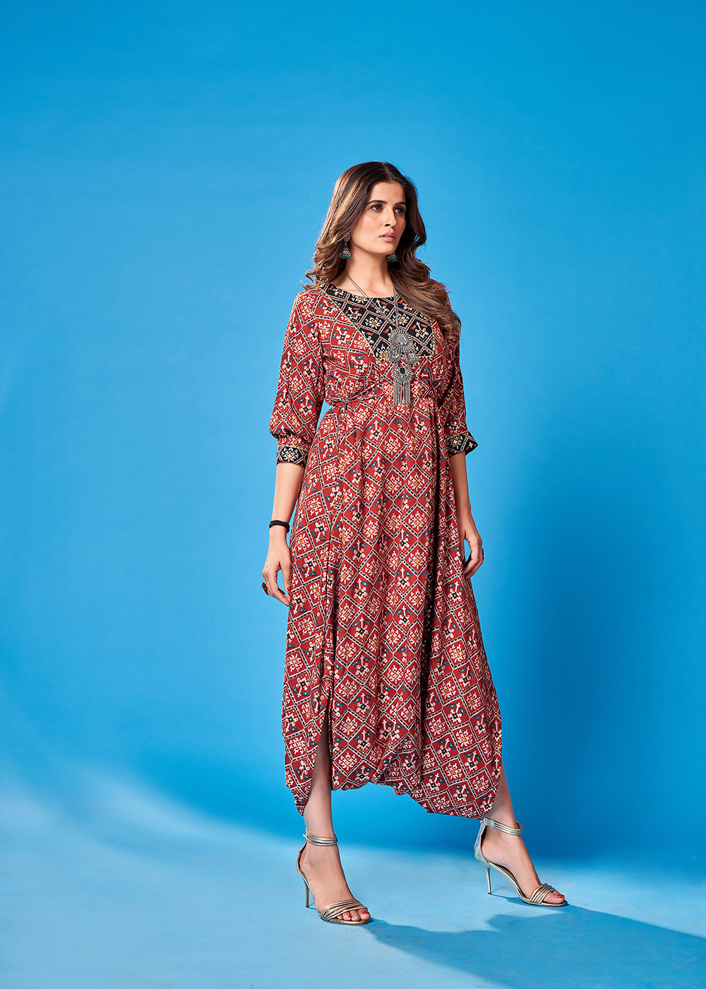 Elegant Maroon Rayon Printed Kurta Set: Stylish, Comfortable & Versatile Wear